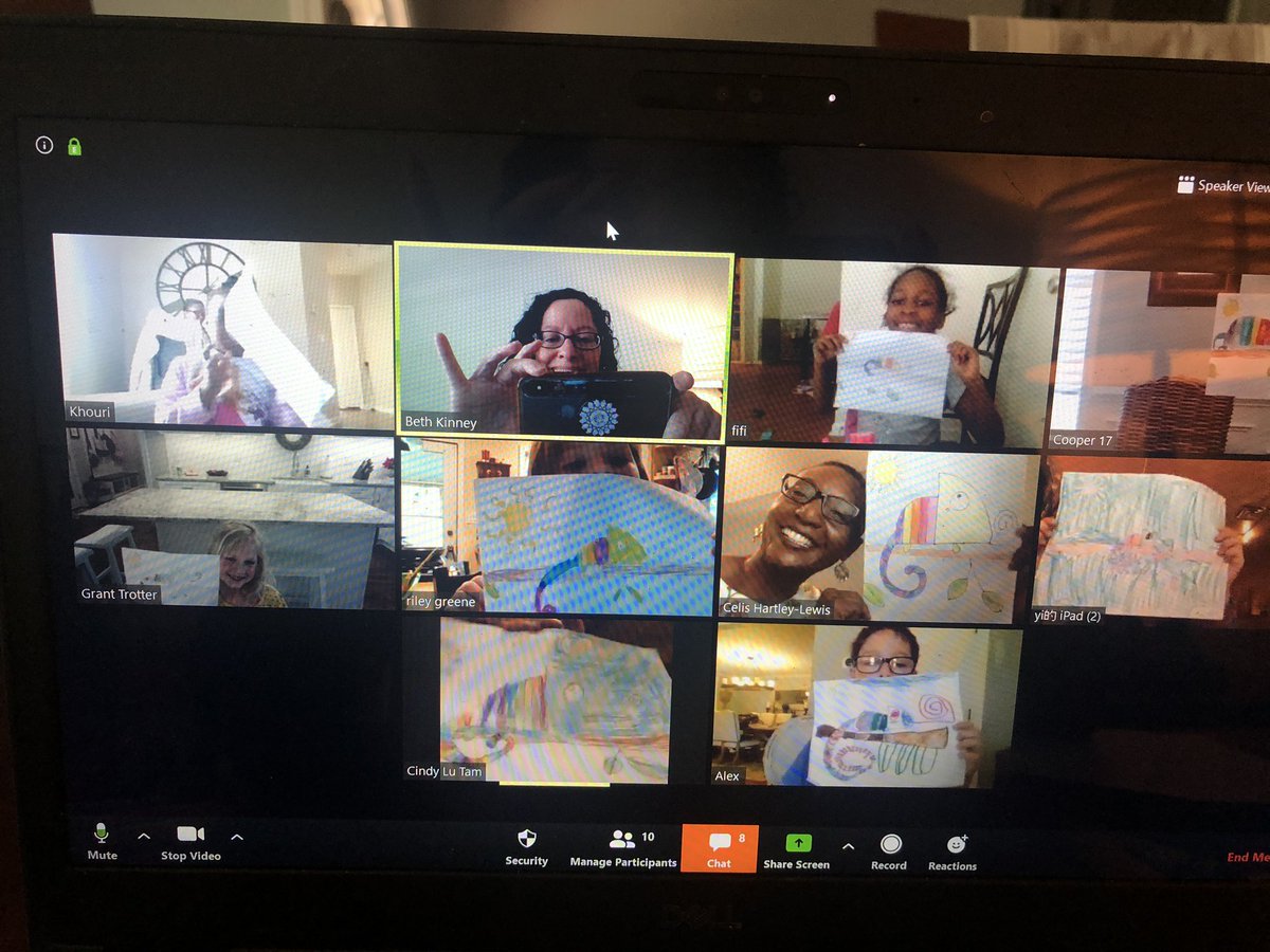 1-C completed a directed draw of a chameleon today for our Friday fun zoom time! Special guest, Ms Hartley Lewis joined in the fun!