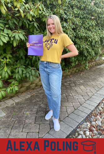 MNHSGuidance's tweet photo. Congratulations to Alexa Poling who will be continuing her education at West Chester University with a major in Music Education! @WCUofPA @MHSBraves #MNHSwearwearegoing2020 https://t.co/CBmL2g4zGP