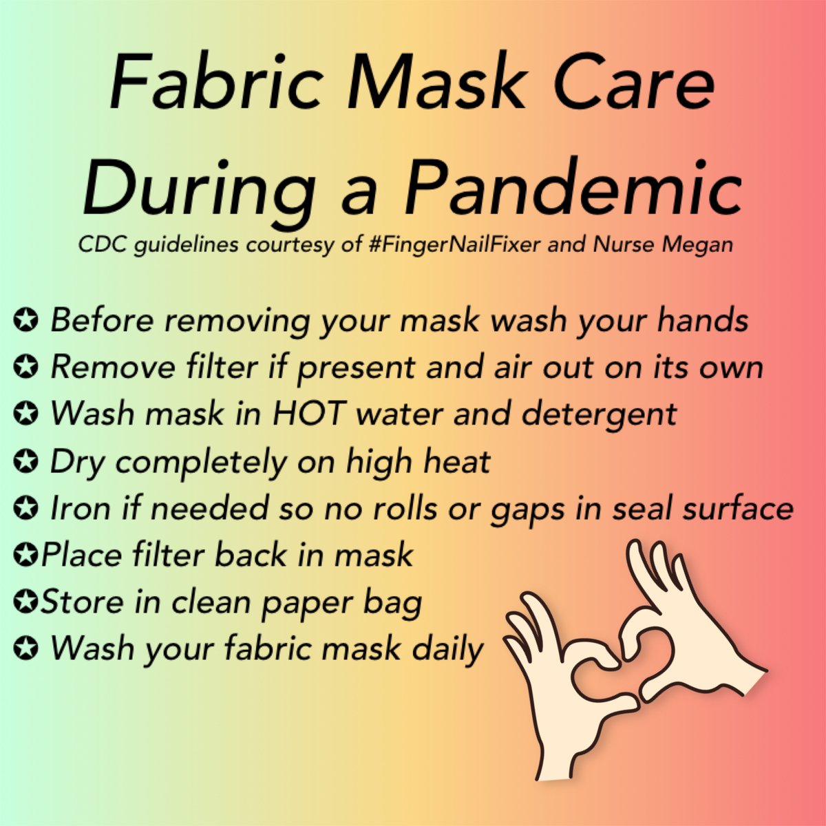 How #nailprofessionals should wear and care for #PPE nailsmag.com/624441/how-nai…