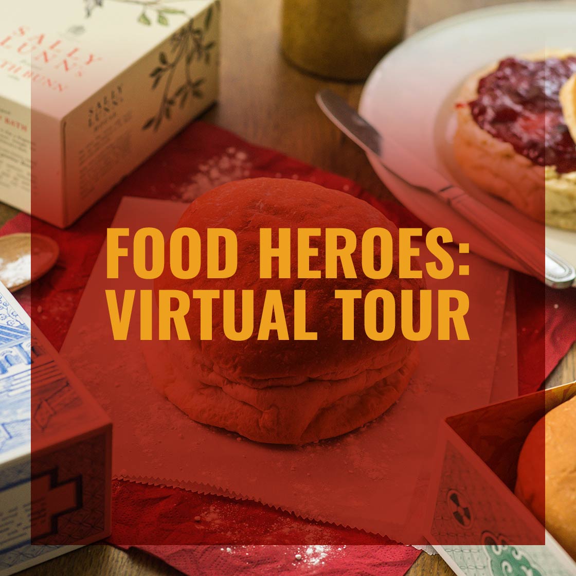 SavouringBath's tweet image. WE'VE LAUNCHED A NEW TOUR!!... sorry - didn't mean to shout... just really excited about our live online "Food Heroes - Virtual Tour!" with optional samples box to consume during the tour!... check it out!! savouringbath.com/tours/virtual-…