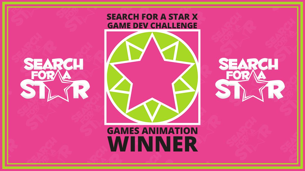 CwoodsAnimator's tweet photo. Blimey! It's official, and I've got this nice shiny badge to prove it. Thanks @GradsInGames for putting on #SFASX and all the judges and other contestants, it's been an awesome thing to be part of! https://t.co/LxdMNogkF9