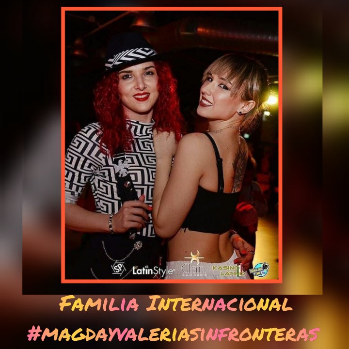 LollyCome_Arg's tweet photo. La gran y hermosa familia de #magdayvaleriasinfronteras estamos de festejo en nuestro Primer Mes compartiendo nuestro cariño por las mejores bachateras  #magdayvaleria https://t.co/6XmQE3Qj4c