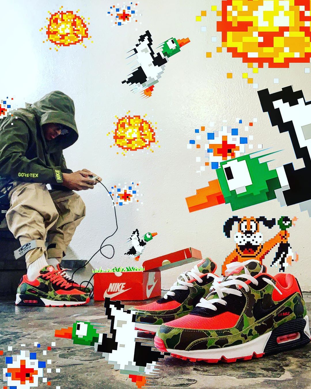 Dave white shop sneaker art