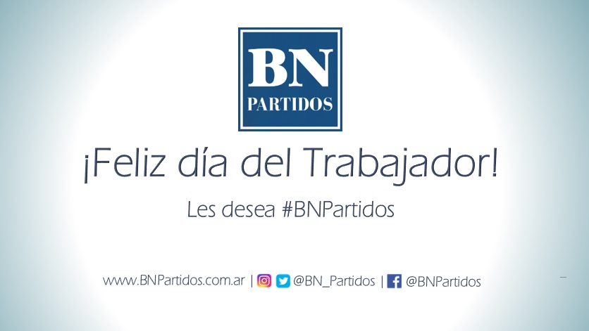 BN_Partidos's tweet photo. 👉🏼 ¡FELIZ DÍA DEL TRABAJADOR! ✅

Desde #BNPartidos saludamos a todos los trabajadores en este #1demayo. 

#FelizDiaDelTrabajador https://t.co/3UsuC1hjxH