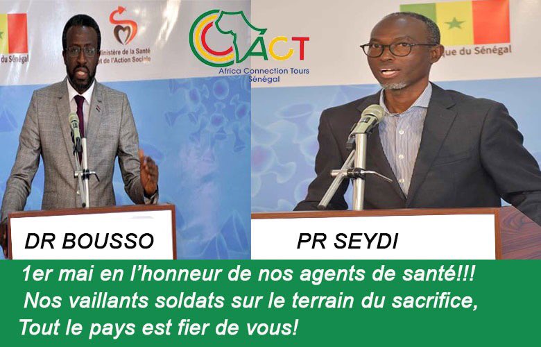 Actours_Senegal's tweet photo. A L'occasion de cette journée de 1er mai, les travailleurs sont célébrés dans le monde entier. 
Ouvriers, enseignants, paysans, agents de sécurité, soldats... 
Cette année si particulière, nous avons une pensée forte et pleine d'encouragement pour nos agents de santé! https://t.co/dhGzkJvLdR