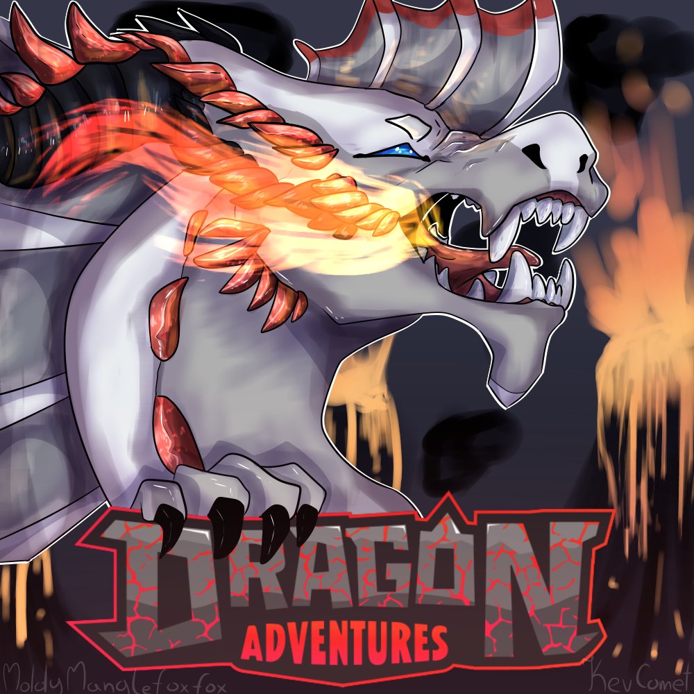 ｋｅｖ彗星 On Twitter Made A Fan Icon For Dragons - roblox dragon adventures aranga drawing