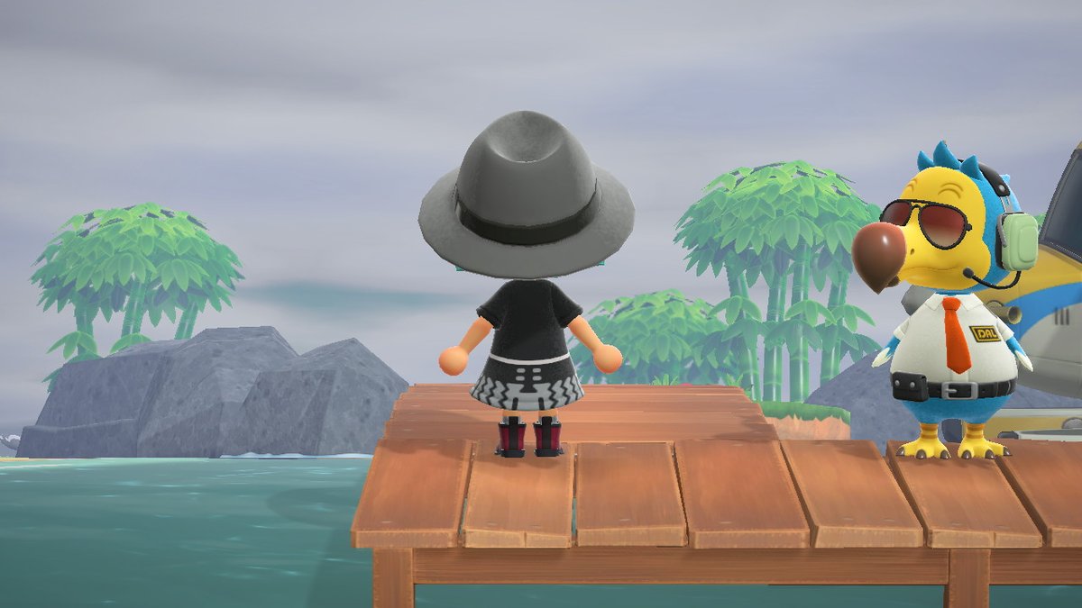 Gizzwhizz's tweet photo. I made my Emil shirt and utilikilt in AC #NieR #utilikilt #AnimalCrossing #ACNH #NintendoSwitch https://t.co/PhO6mgXP5R