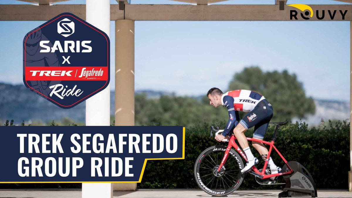 gorouvy's tweet photo. Join the peloton with the TREK - SEGAFREDO PRO rider Emils Liepins!🚴

Sunday 3rd May at 17:00 CEST everyone can join in with a peaceful pace group ride. 🙌

More information in our STRAVA Club. ☝️
.
.
#GoRouvy #Rouvy #IndoorReality #VirtualTraining #RouvyLife #WattMania https://t.co/FErQ8NYyVj