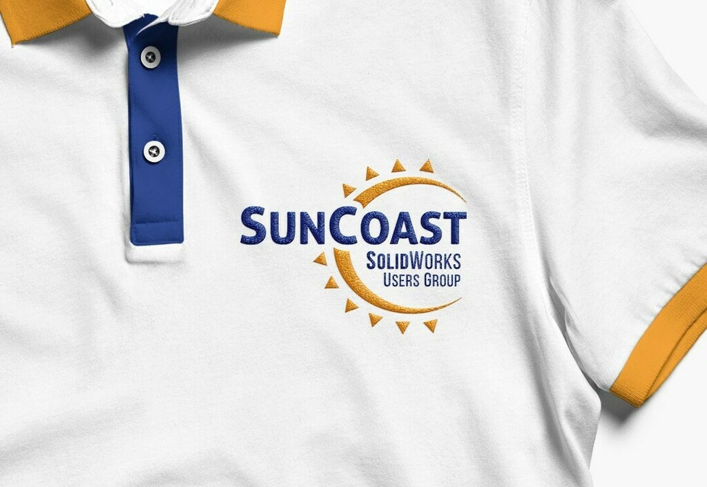 MorandomDesign's tweet image. New render for an old design. Suncoast SolidWorks Users Group logo from over 7 years ago. instagr.am/p/B_puq1zhh8p/