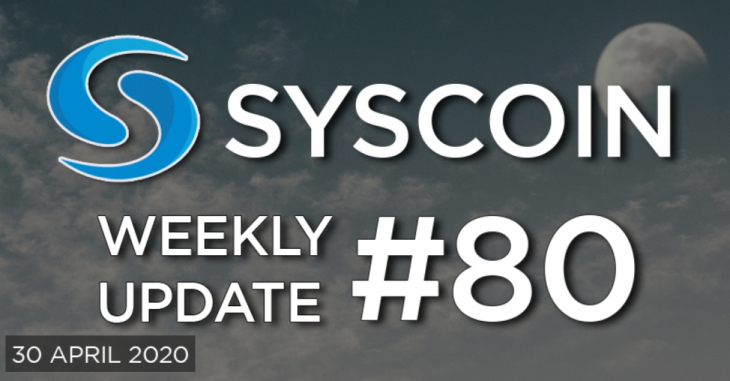 Weekly #Syscoin Update 80
• New partnership w/ ITSA (<a href="/itsa_global/">International Token Standardization Association</a>) towards global tokenization standards
• New partnership w/ Blockgeeks (<a href="/Blockgks/">Blockgeeks</a>)
• AMA date announced!
• $SYS added to the <a href="/PolisNodes/">PolisNodes</a> platform

Link in thread!👇
#fintech #blockchain