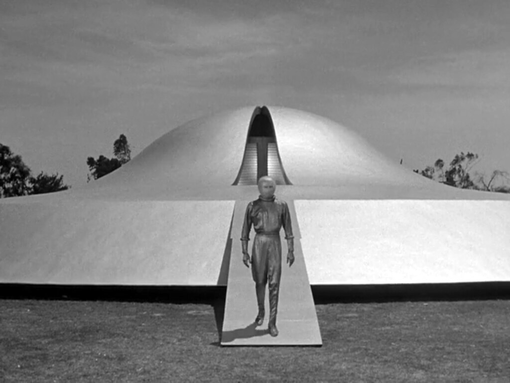 neiltyson's tweet image. When they're not beaming down, Space Aliens tend to disembark  via ramp rather than stairs. 

Evidence they were into handicap-accessible design long before we figured it out.