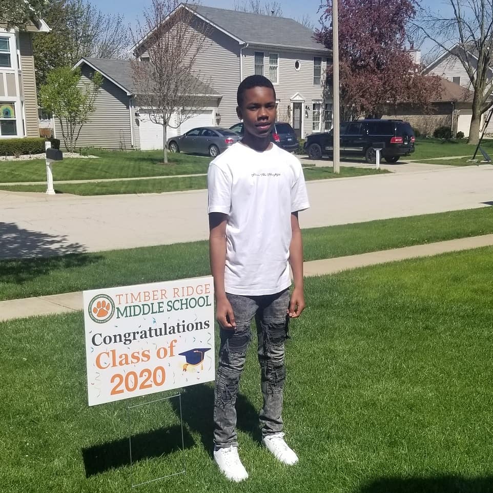 HiramGrigsbyJr's tweet photo. This is not what we had planned, but we are very proud of you! Next step...High School!
Congratulations @HJGrigsbyIII25
#2020graduate🎓 #covid19graduate #proudparents #nextstephighschool #jcabound https://t.co/4zSbFR29ex