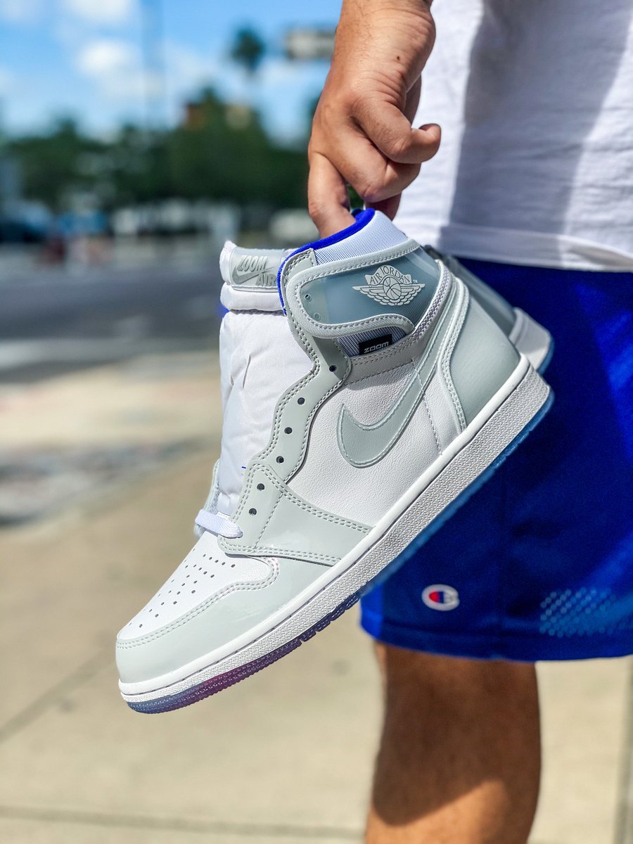 Air Jordan 1 High Zoom “Racer Blue” available on SolecietyShop.com