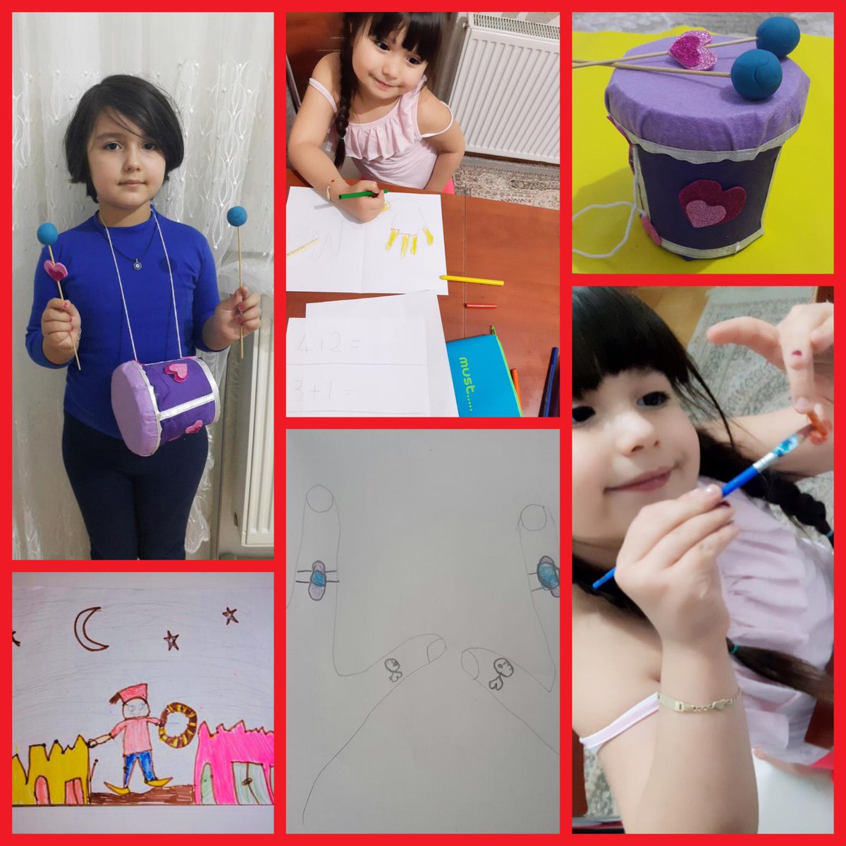 GolhisrAnaokulu's tweet photo. Öğrencilerimizin 1 Mayıs #okulevde etkinliklerinden görseller (3)
#eğitiminmerkezigölhisar #EvdeKalBurdurTehlikeyiDurdur #TatilDeğilUzaktanEğitim @AydnBakan5 @HalilVardi59 @KavcakarBilal @emrecay55 @GolhisarM @BurdurilMEM @golhisarkymkmlk @Burdurvalilik https://t.co/KdDlEGhtVz