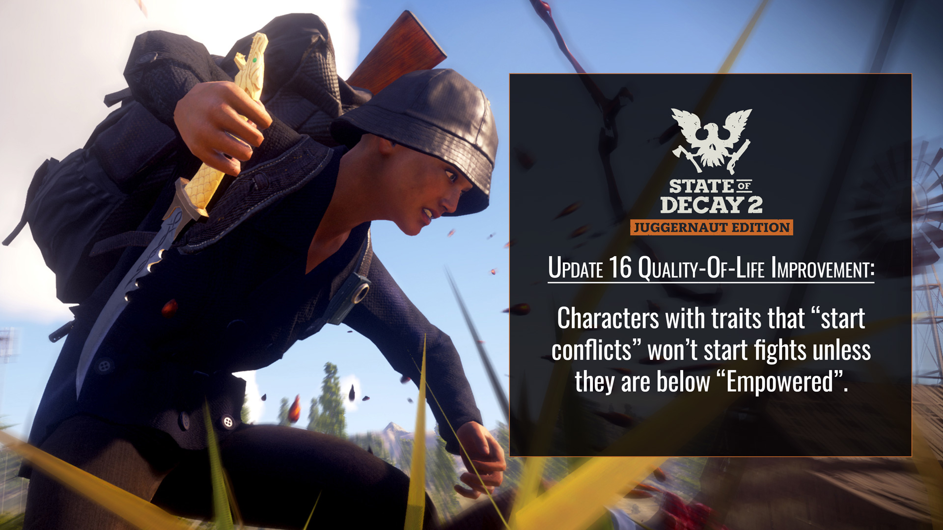 Juggernaut Edition - Patch Notes - State of Decay