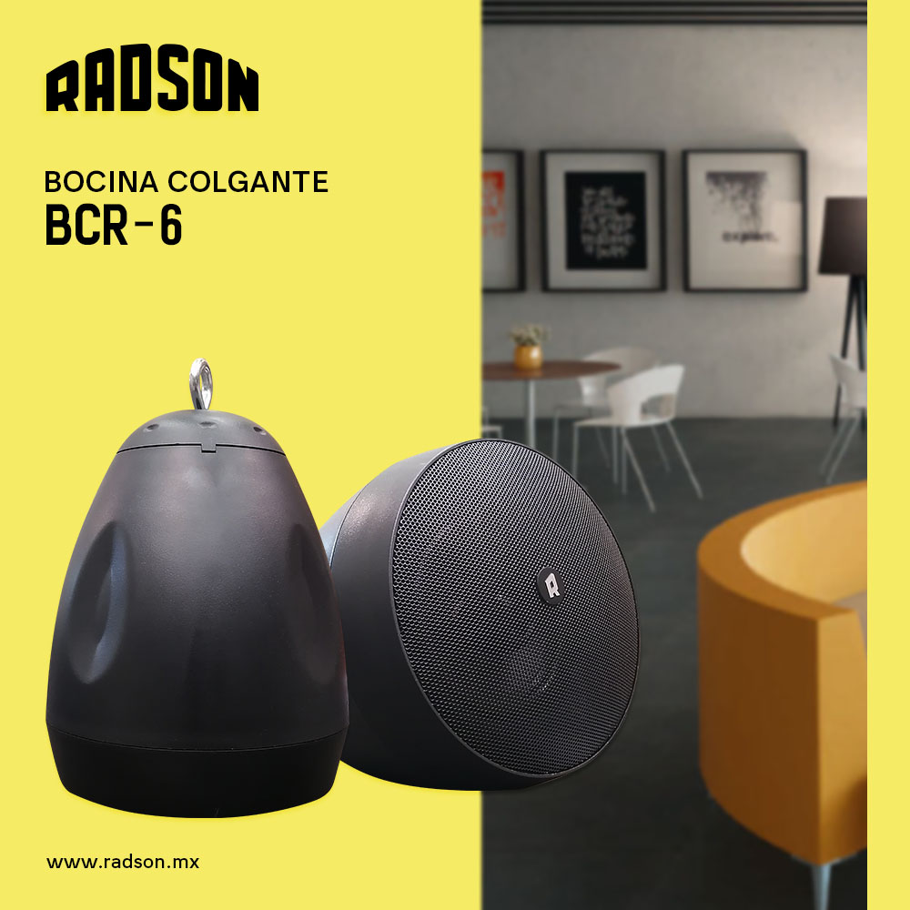 RadsonAudio's tweet image. BOCINA COLGANTE RADSON BCR-6
Ideal para restaurantes, salas de espera y departamentos.
Visita nuestra pagina web radson.mx compra en línea y descubre nuestro gran sonido
#Radson #AudioProfesional #QueSeEscuche #BocinaColgante #Sonorización