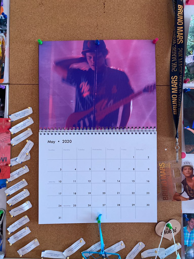PopPop_itsBruno's tweet photo. Happy #May ! 
#calendar #brunomars #brunomarslove #brunomarscalendar #concertpic https://t.co/eFRa646EnN