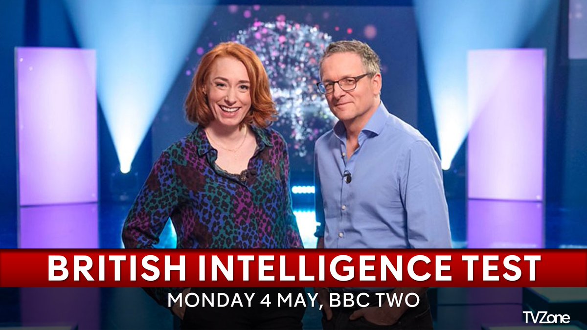 tvukzone's tweet photo. Mathematician Hannah Fry and doctor and broadcaster Michael Mosley join an Imperial College, London, experiment to assess the brainpower of the nation, putting members of the public to the test in a battle of wits.
#GreatBritishIntelligenceTest airs Monday at 9pm on BBC Two. https://t.co/oq7Wx4Kjpm