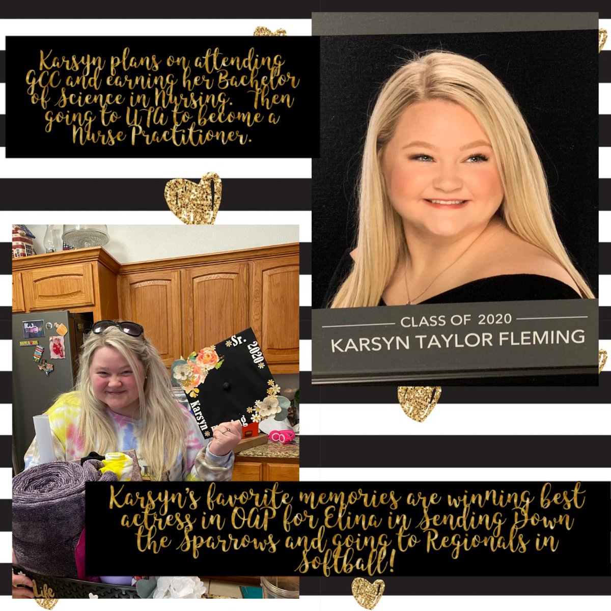 amee_childers's tweet image. SR Spotlight:  Karsyn Fleming
#bulldogsvcovid19