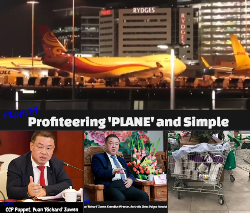 WFSCBC's tweet image. #OpAAA: #ProfiteeringPLANEandSimple... #SlimeBag... #CommunistPartyPuppet... keep in mind the friendly relations between Australia and China more comprehensively. #CCPspeak for remember your place when we deal with you or there will be trouble.) facebook.com/badmoondeadman…