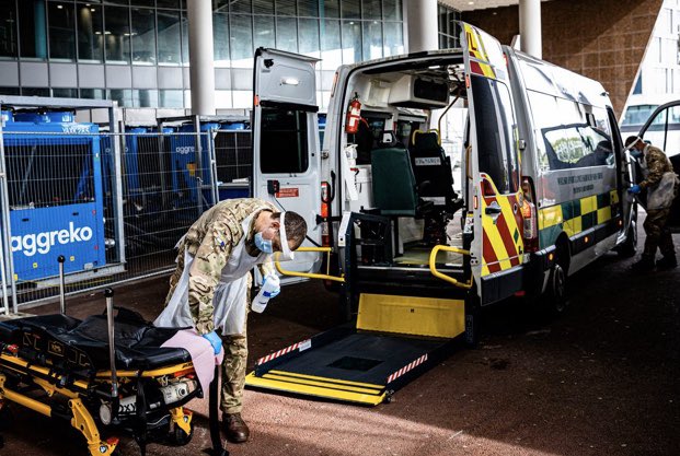 This week the first patients recovering from #COVID19 arrived at the Dragons’s Heart Hospital. 

Design to opening in under 2 months. Amazing multiagency working <a href="/CV_UHB/">Cardiff and Vale University Health Board</a> <a href="/WelshRugbyUnion/">Welsh Rugby Union 🏴󠁧󠁢󠁷󠁬󠁳󠁿</a> <a href="/MottMacDonald/">Mott MacDonald</a> <a href="/bdp_com/">BDP</a> <a href="/mitie/">Mitie</a> <a href="/StJohnCymru/">St John Ambulance Cymru</a> <a href="/WelshAmbulance/">Welsh Ambulance</a> <a href="/BritishArmy/">British Army 🇬🇧</a> <a href="/WelshGovernment/">Welsh Government</a> 👏