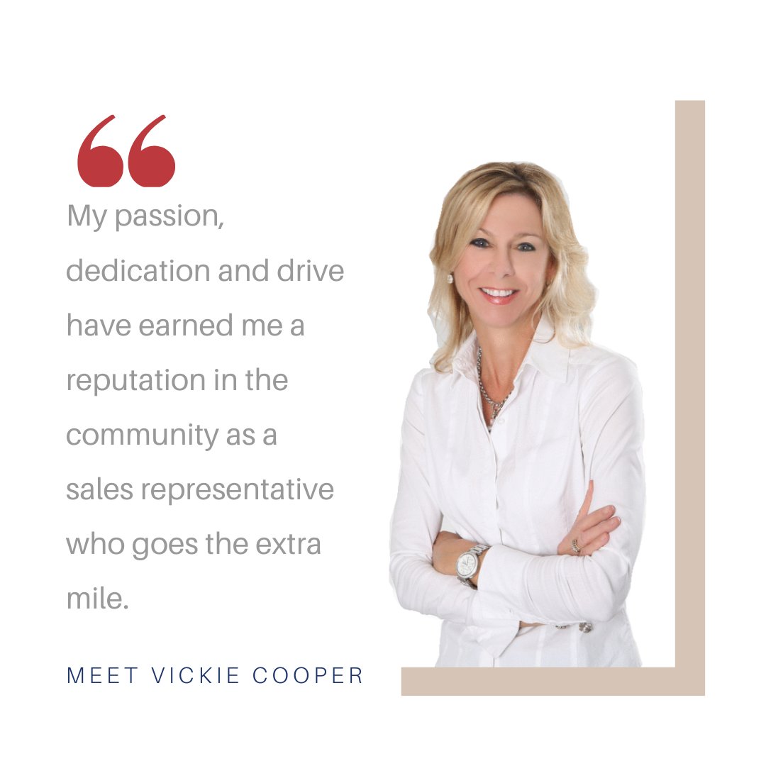 Vickie Cooper’s #passion, #dedication & #drive have earned her a #reputation in the community as a #salesrepresentative who #goestheextramile. As a #REALTOR® for over 16 years, Vickie loves #meetingnewpeople & is #grateful to her #clients. #vickiecooperteam #realtors #burlington