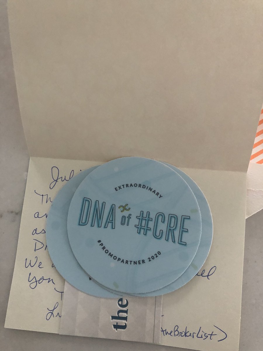 PerlmutterJulia's tweet image. @QuantumListing wants to send a huge thank you to @theBrokerList and @BuildoutInc for all their hard work on the #DNAofCRE. We love our new stickers and we are a proud #promopartner @dayharrison @DNAofCRE