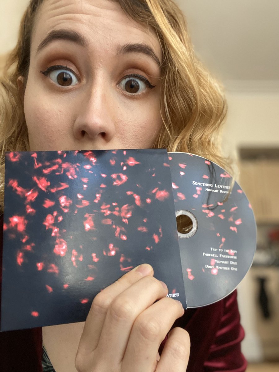 #bandcamp is waiving off its fees today so #somethingleather have a surprise for you...a limited edition CD of our new release “Midnight Reverie”.

Get one now: somethingleather.bandcamp.com/merch

#BandcampFriday 
#bandcampday