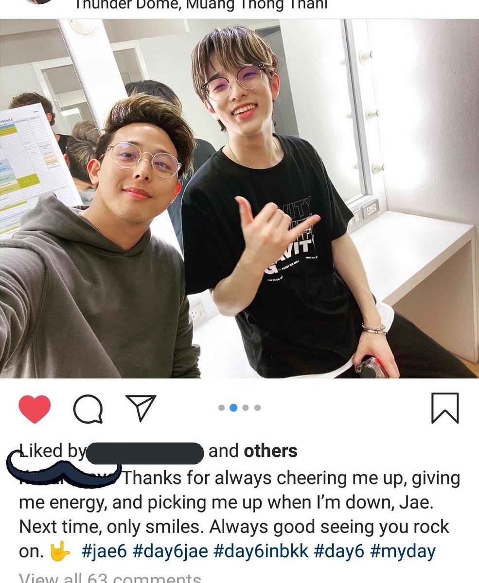 This is what those 15 kids who didn't come to jae's bday party missed: to have a good friend like Jae His friend's caption shows how great Jae is as a friend. A friend who cheers you up, gives energy and will pick you up whenever you feel down.I need a friend like Jae 