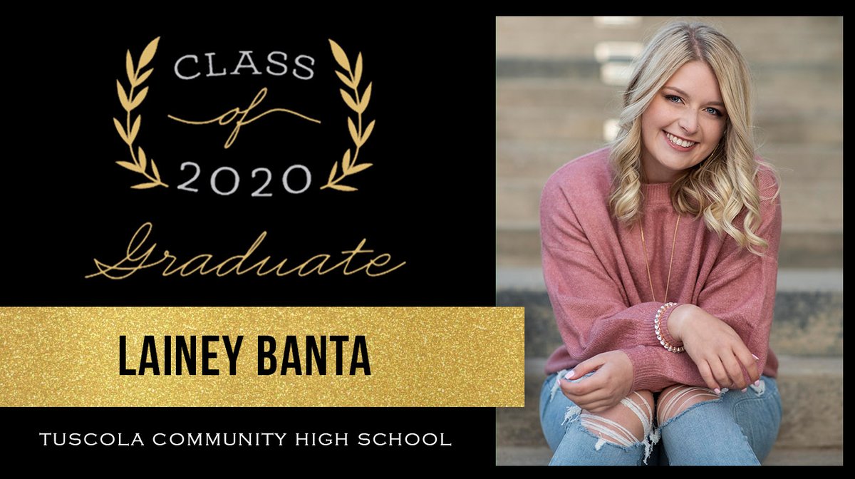 TuscolaCUSD301's tweet photo. We support our Tuscola High School Class of 2020 Seniors! Today we are giving a #SeniorShoutout to Lainey, Savannah, Ryan, &amp; Delanie. While the school closure is affecting everyone differently, we want to take a moment to recognize some of our TCHS Seniors. #Alwaysawarrior https://t.co/yZC7vKpOtU
