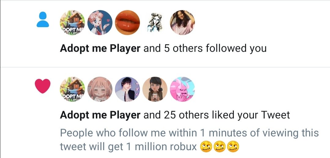 Arcticjay On Twitter People Who Follow Me Within 1 Minutes Of Viewing This Tweet Will Get 1 Million Robux - how to get robux in 1 minute