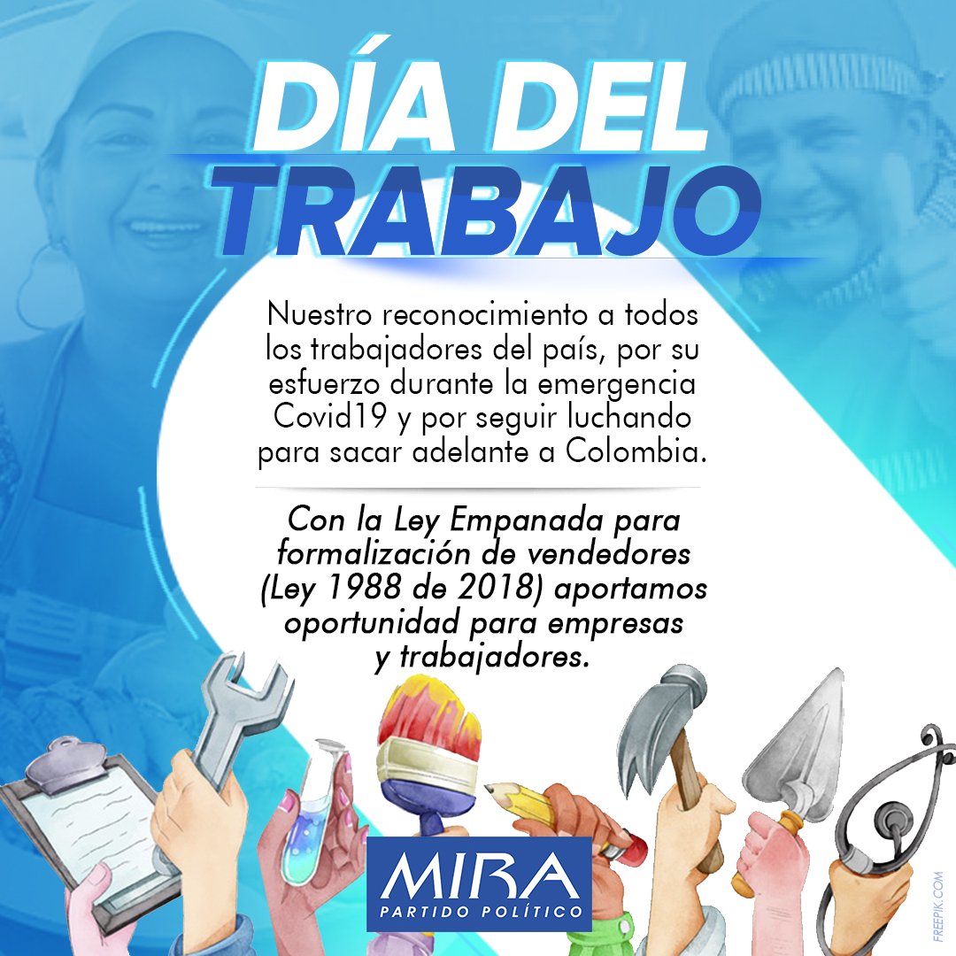 #DiaDelTrabajo #1deMayo #FelizDiaDelTrabajador: