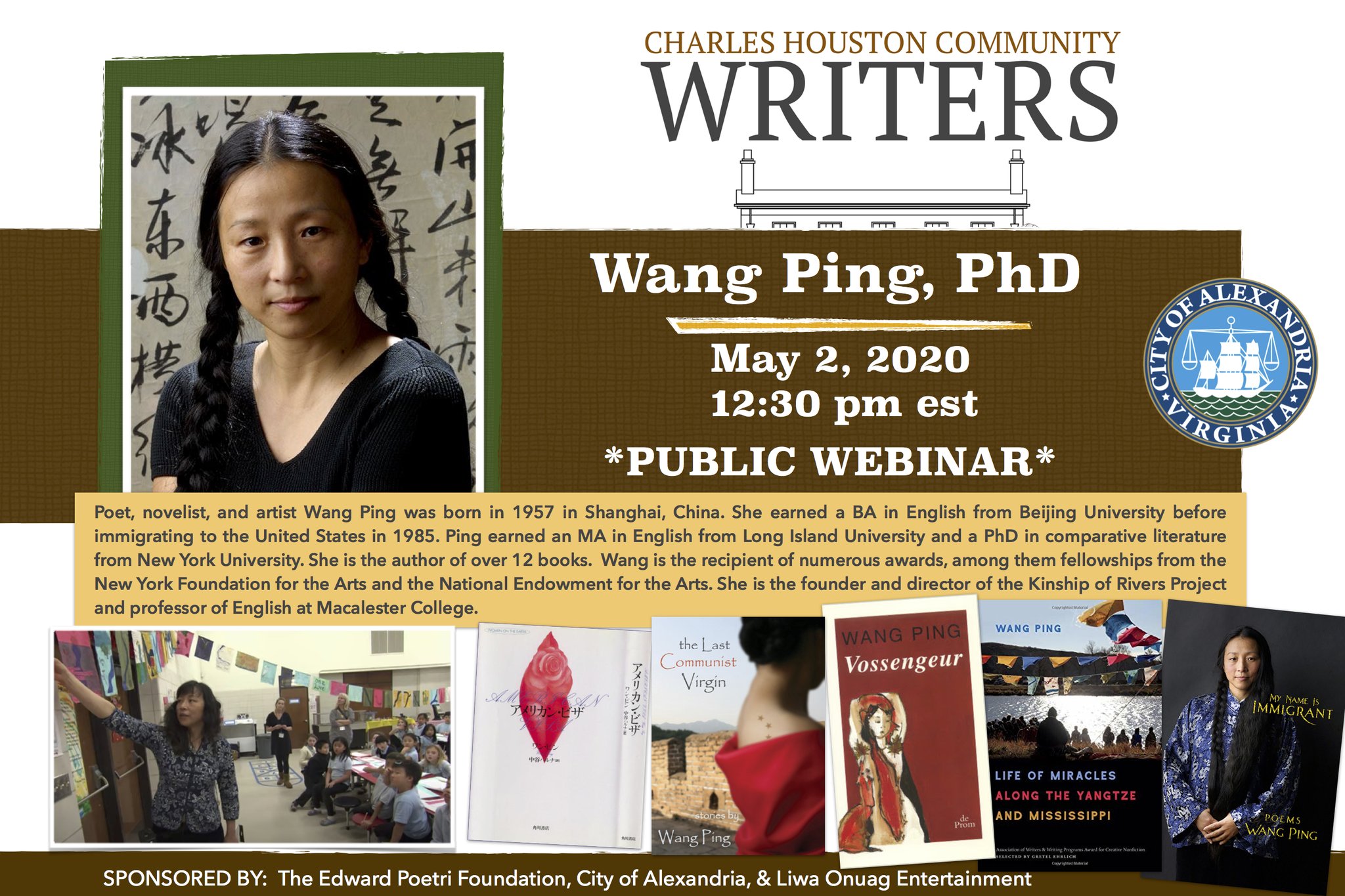 Edward Poetry on Twitter "TOMORROW The chcwriters & I are hosting Dr