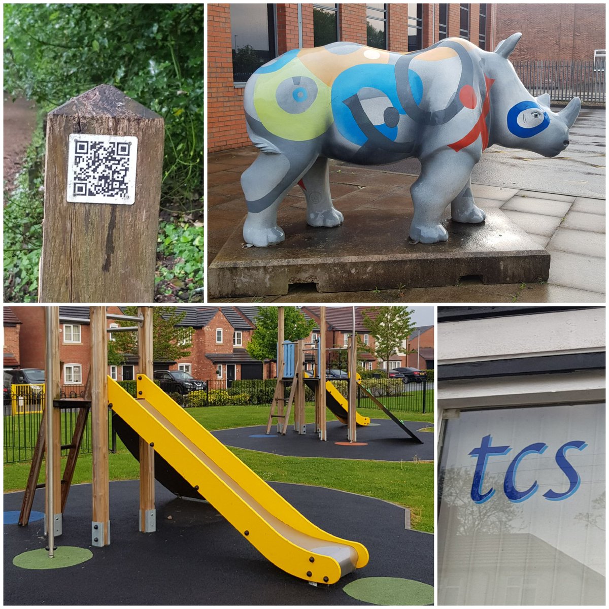 SamLawr3's tweet photo. Past three days from #abcrunning with @seeyorkrunyork - particularly pleased I found a Q! It's great for opening your eyes - I must have ran past that rhino 50 times but hadn't clocked it once.....plus it helps to wake the brain up at 6am! ππ #running https://t.co/0QxfOONbFW