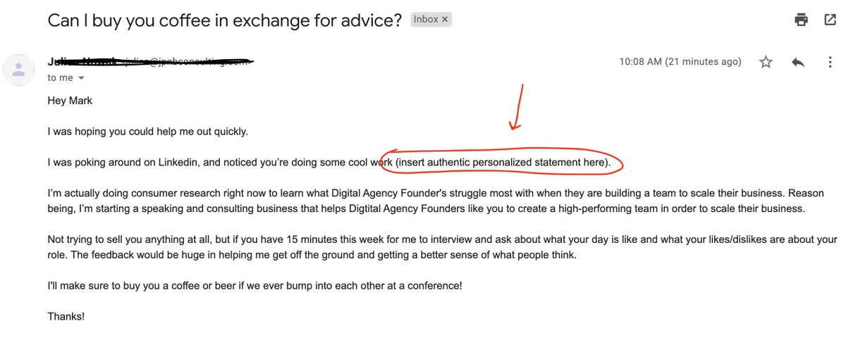 chapmark's tweet photo. I got an email this morning that made my day. I love this stuff! 🤣 🤣 #marketing #marketingfail #emailmarketing https://t.co/arrvEd3S8b