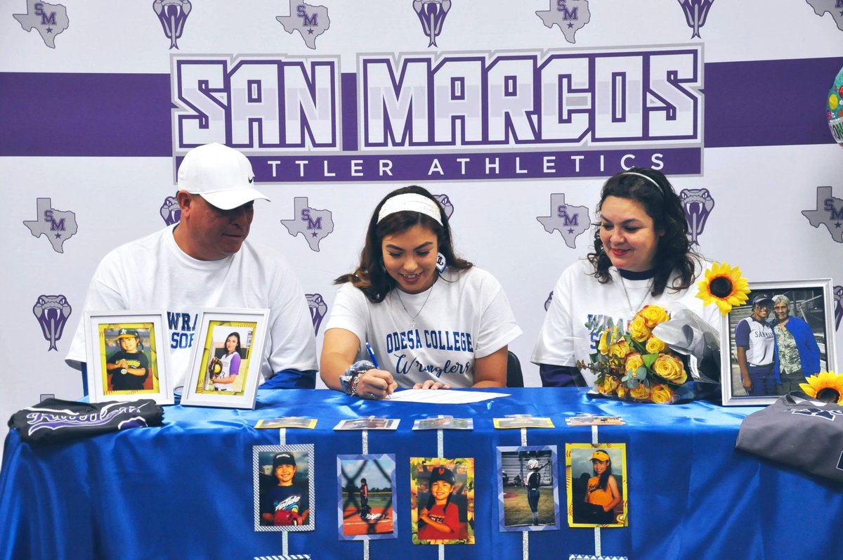 Drea Garcia will be furthering her academic and softball career at Odessa College!!

Congrats, we are proud of you !! 🥎<a href="/DreGarcia23/">drae 💫🌞🌑🌎☄️</a>
#RecruitARattler