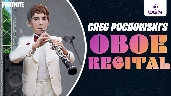 Even Better Than Travis Scott: The Nephew Of An Epic Games Executive Will Be Playing Some Songs On The Oboe For Everyone In ‘Fortnite’ bit.ly/2SqCsXk