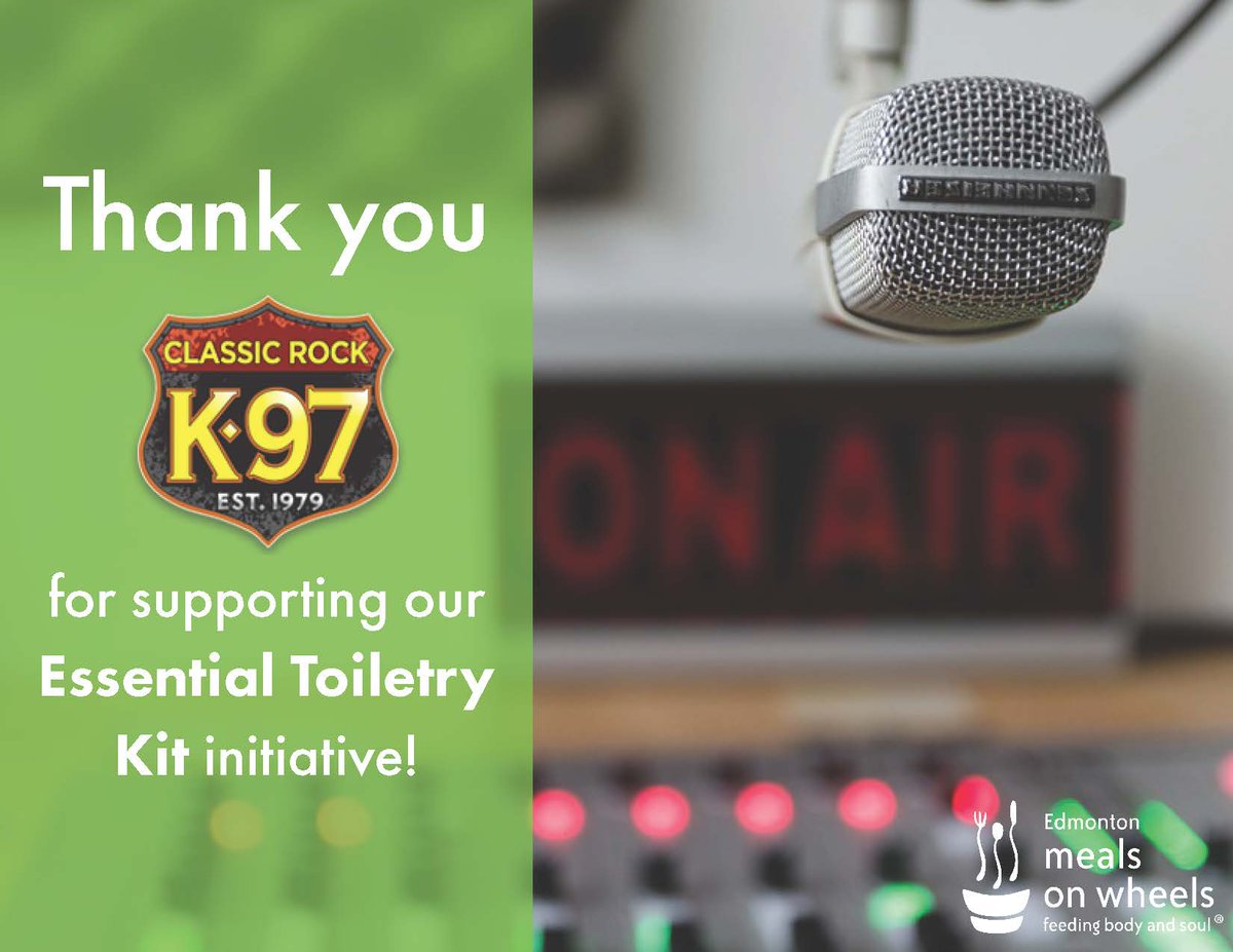 yegmealsonwheel's tweet photo. We owe a huge thank you to @K97, KDH Drywall, Mantar LTD, @sobeys and @SafewayCanada whose contributions made a $1000 grocery gift card donation to our Essential Toiletry Kit initiative possible! For more info visit https://t.co/mPdT9cfXDv #EMOWessentials #covid19 #yeg #covid19ab https://t.co/QMWfClKpeK