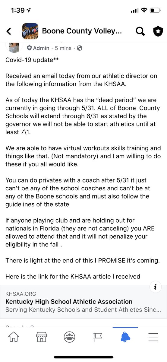 Boone County High School Volleyball tweet media