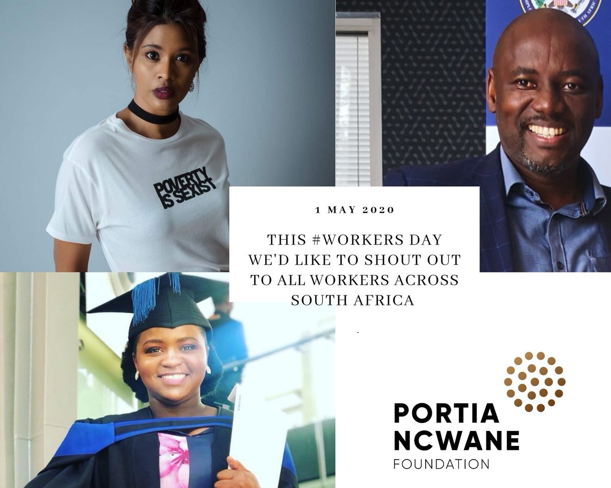PN_Foundation's tweet photo. Workers Day!!! 

A huge shout out to all the workers across South Africa ✊🇿🇦
#workersday2020
#WorkersDay https://t.co/FO2Z6AGv2R