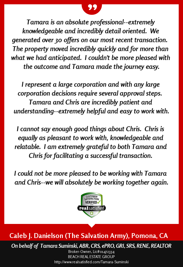 TamaraSuminski's tweet photo. We’re moved by the kindness of my clients.  Thank you. https://t.co/weQQLdD9fX via @realsatisfied https://t.co/OmF0klEcoQ