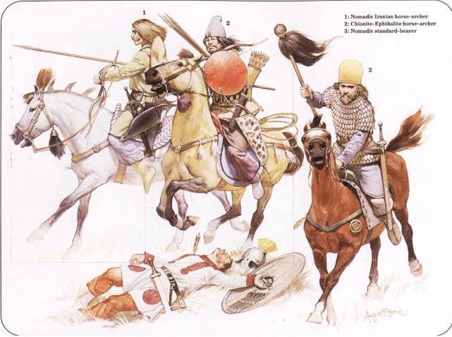 The empire itself was created parallel to the invasion of White Huns in northern Indus which weakened Sassanid control and as a result the Rais pushed them out of the Indus region. [2]