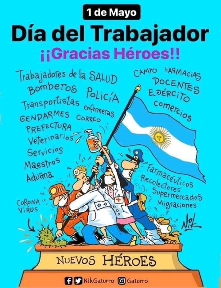 glam04_san's tweet photo. #FelizDiaDelTrabajador #ArgentinaUnida #Argentina https://t.co/qjO8jpt2n2