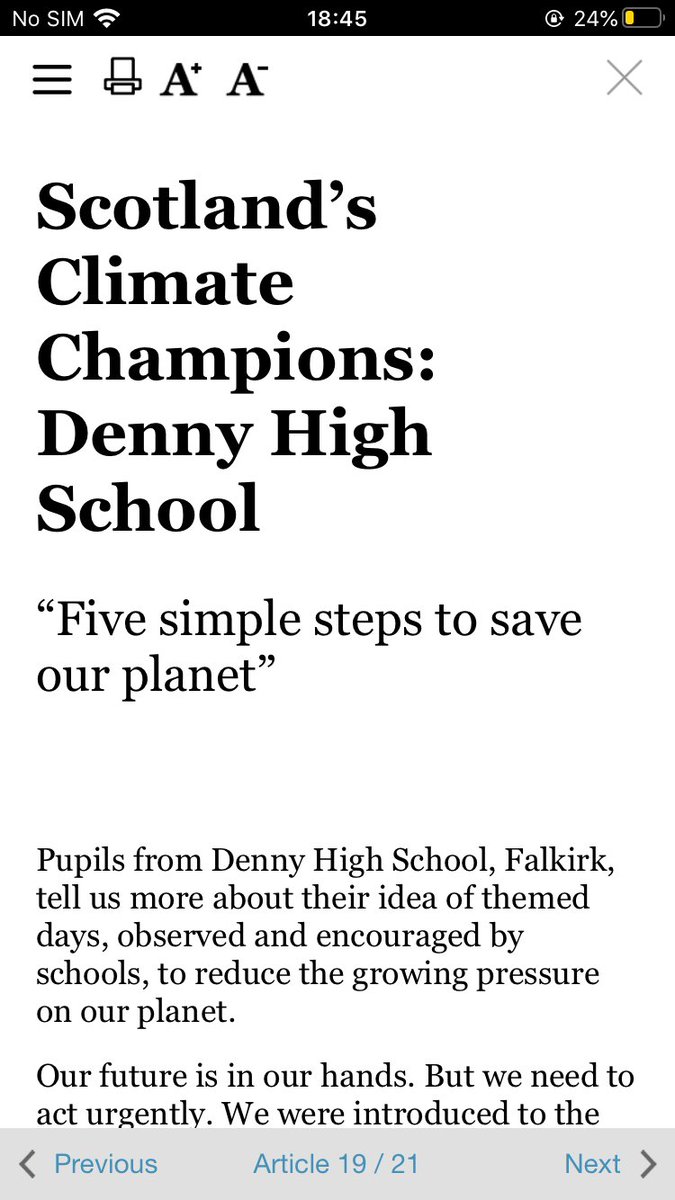 DennyHighSTEM's tweet photo. Our fabulous climate champions have been published by @cisweb in this issue! 👏👏👏⭐️⭐️#cismagazine 👀👀 https://t.co/v0rH5fSJrV