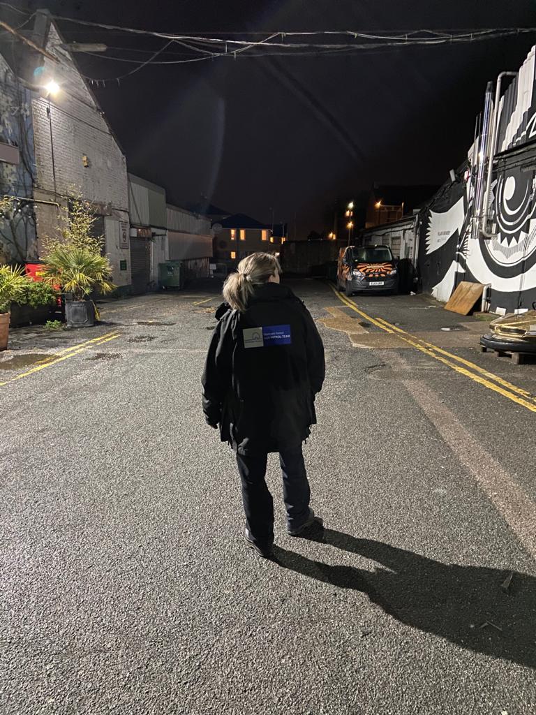ParkguardLtd's tweet photo. Last night & today our @wfcouncil #ASB Team have been prioritising areas with recent complaints of drug activity & groups of males gathering. On arrival at #GuildfordRd group disrupted & ran off. Lots of Drug paraphernalia found & an area search was carried for any stashed items. https://t.co/mqZWeUkL3r