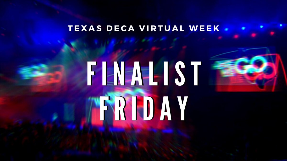 We would like to thank all members, advisors, parents, and chapters for dedicating their time and effort into DECA. We hope you can continue this passion for the years to come. Once again, congratulations to all!

Watch the full video: ow.ly/299Q50zuGxS