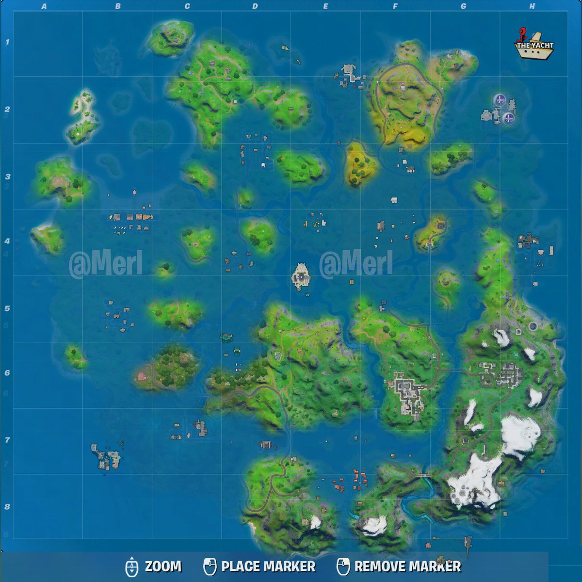 Merl On Twitter My Guess On The Fortnite Season 3 Map