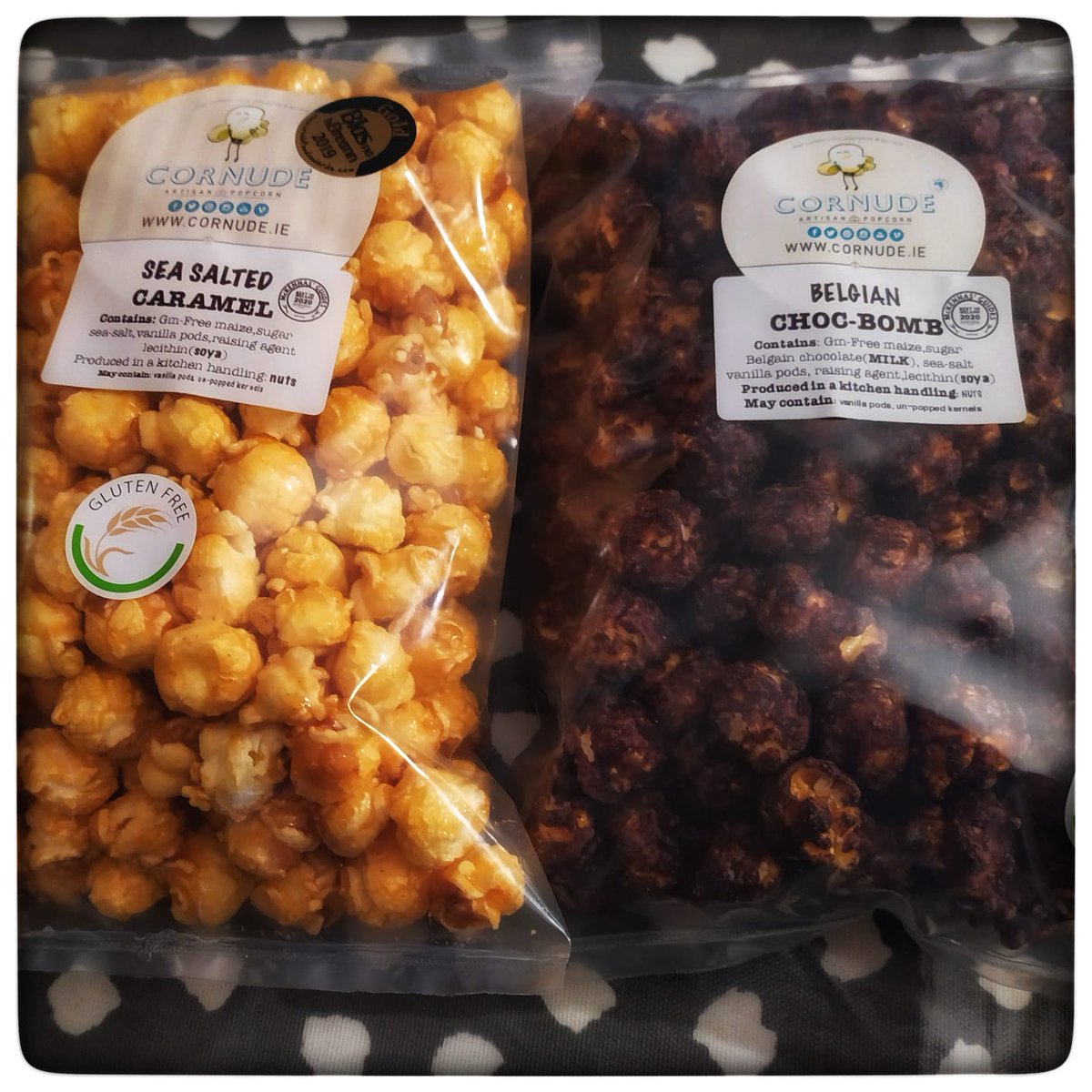 CornudePopcorn's tweet photo. Staff Popcorn Packs going out Daily. Get in touch for your  #workingfromhome #STAFF #Ireland #CareHamper #Carepack #HomePoppin #MovieAndPopcorn #RELAX #PoppingTheLove #Gourmetpopcorn #Kernels #IrishPopcorn #awardwinning #DeliveriesNationwide #PonyExpress #Nightline https://t.co/lfUqfGA02r