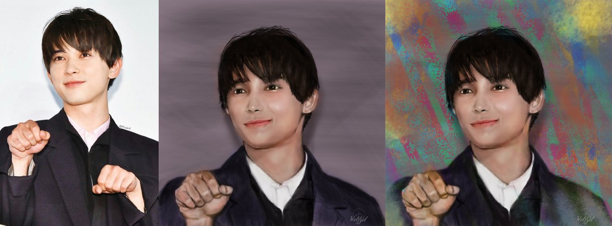 wolfzol1's tweet photo. Reference Practice - Ryo Yoshizawa
Time Spent: 5-6 hour.
@ 2020
#actor #asianboy #asianmale #boy #japaneseboy #male #man #orientalman #ryoyoshizawa #wolfzol #japaniseactor #ryo_yoshizawa #吉沢亮 #japanese #oriental #portrait #asianjapanese #portraitboy #art #digitalartwork https://t.co/rk1Hnn6tvZ