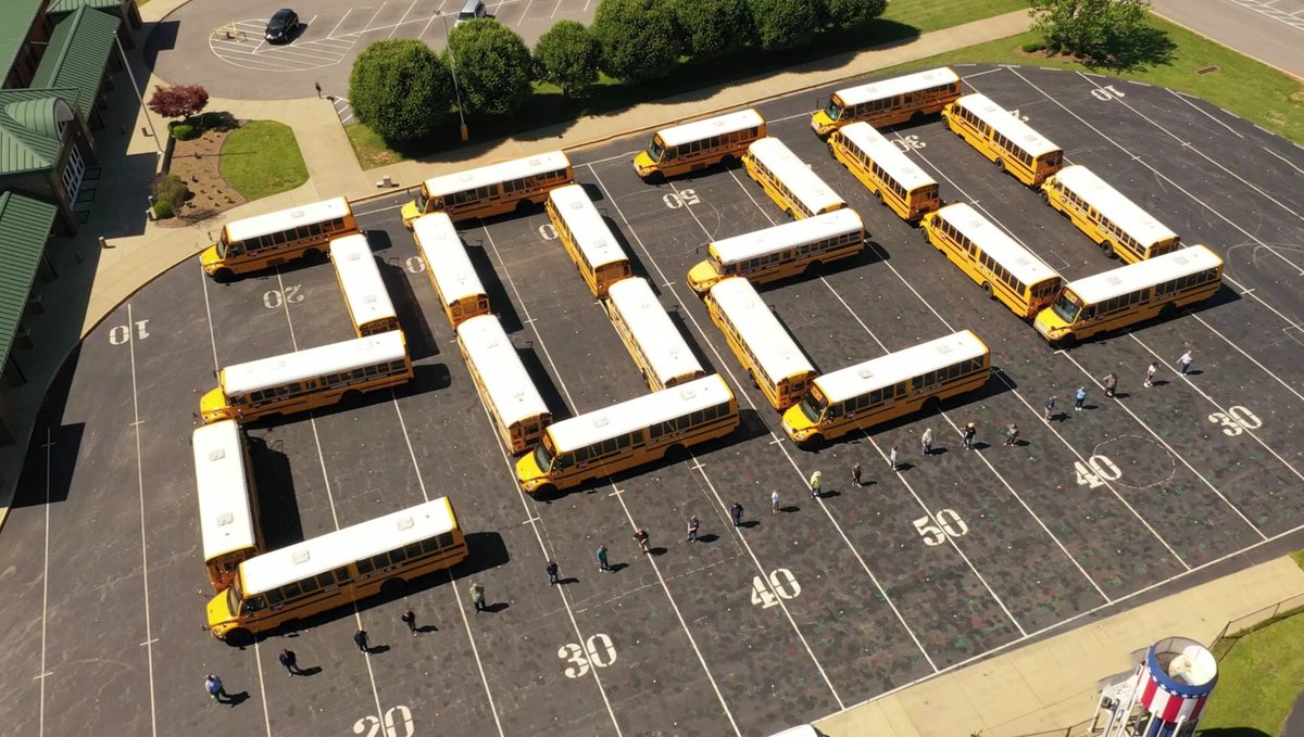 Senior1John's tweet image. WCPS employees ask how they could salute our 2020 seniors. So, Ms. Devonna Driver district transport manager coordinated this today. Seniors WCPS family salute you and wish you the best!!